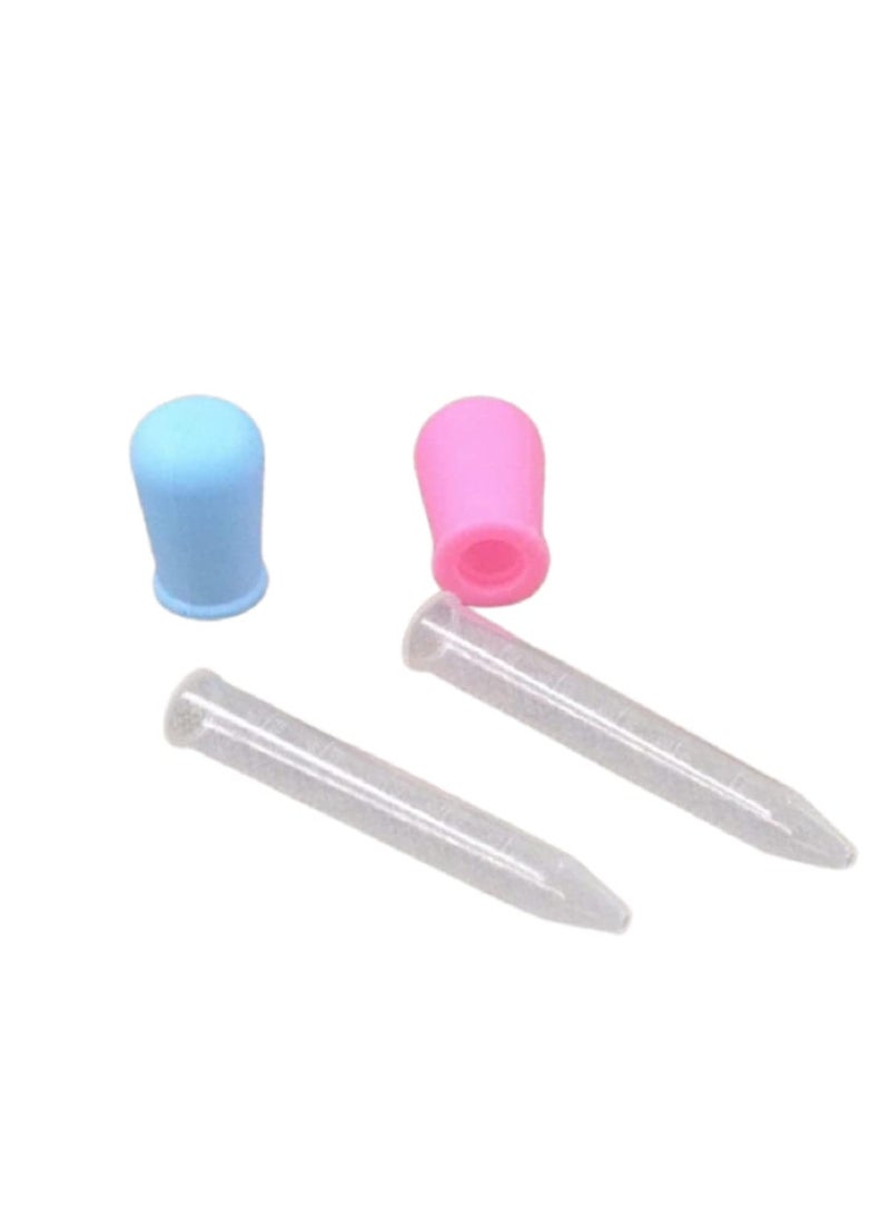 Daytoyz Liquid Droppers for Kids | Silicone and Plastic 5ml Clear Medicine Eye Dropper | with Bulb Tip for Kids Candy Molds | Transfer Dispenser Puppets | Baby Grooming Tools - Image 3
